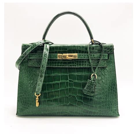 sac hermes vert cuir bandouliere replique|Sac bandoulière en cuir Hermès Vert en Cuir .